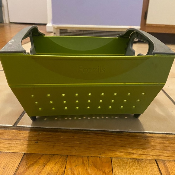 Fozzils flat snap basket for produce durable Think flat™ Mini Colander - Picture 2 of 6